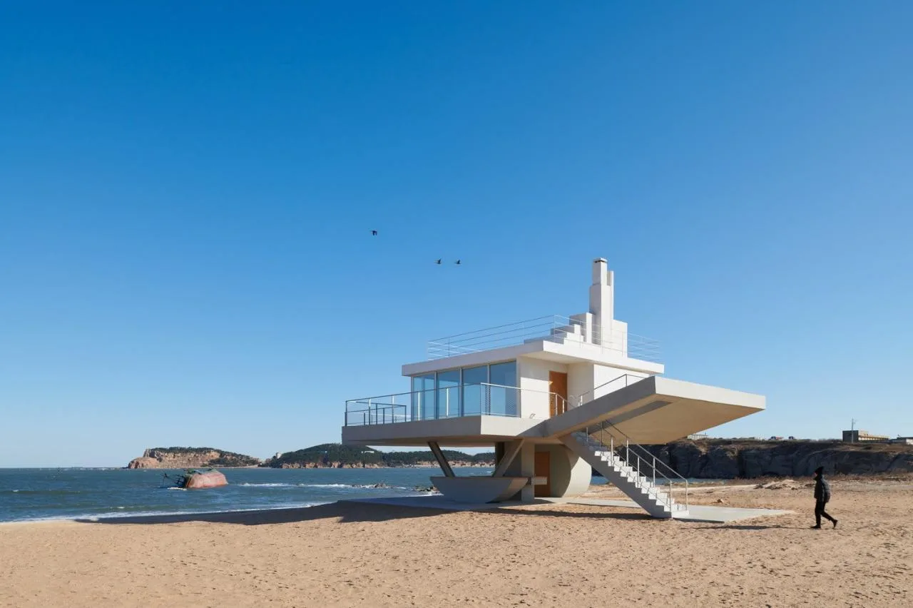 BIM Architecture | Seaside Floating Pavilion/Trace · Architectural Firm (TAO)