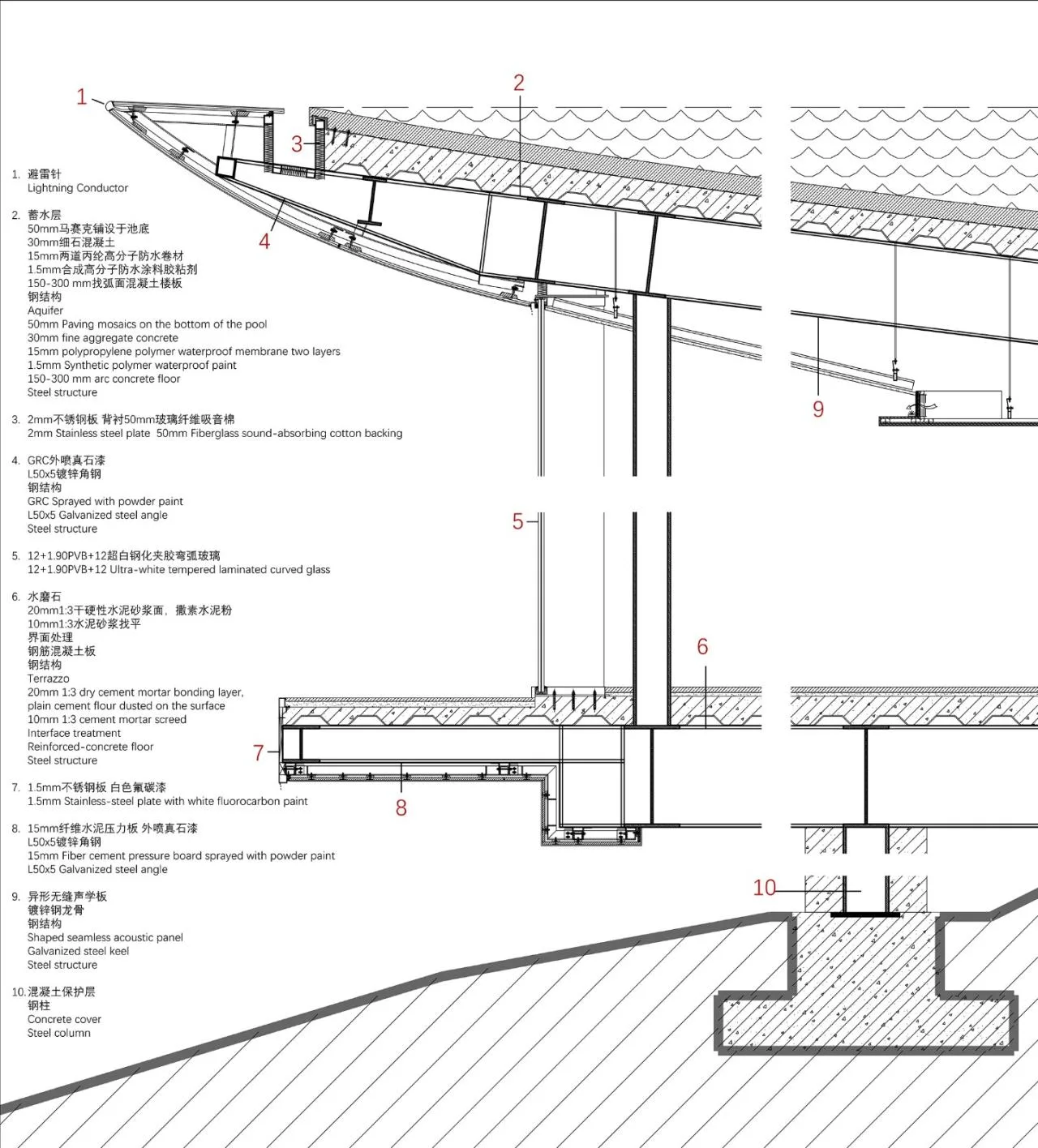 BIM Architecture | Seaside Bookstore on the Cliff: Huizhou Shuangyue Bay Yidrip Water Library/Sanwen Architecture