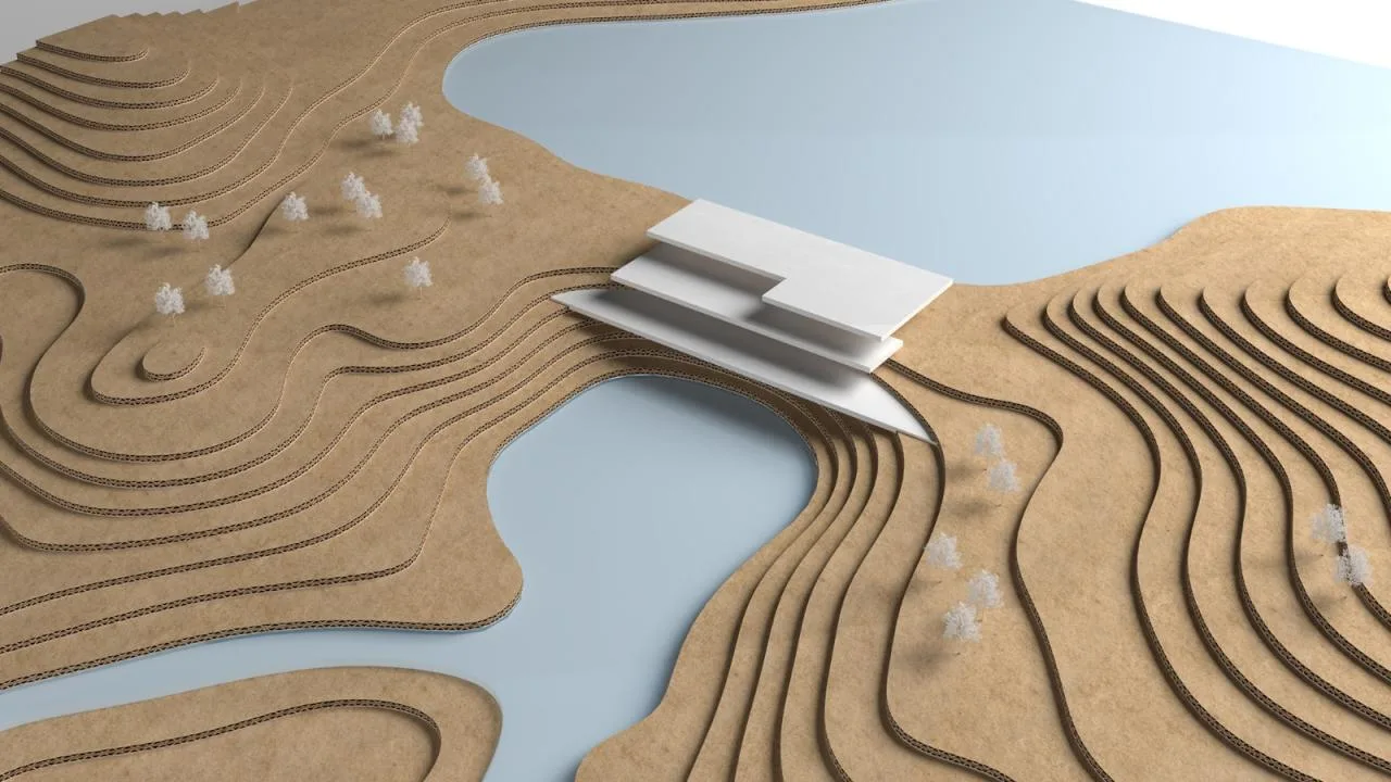 BIM Architecture | Return to Xiyaxi Manor Hotel Comprehensive Reception Center/Jian Shi (Beijing) Design Consulting Co., Ltd
