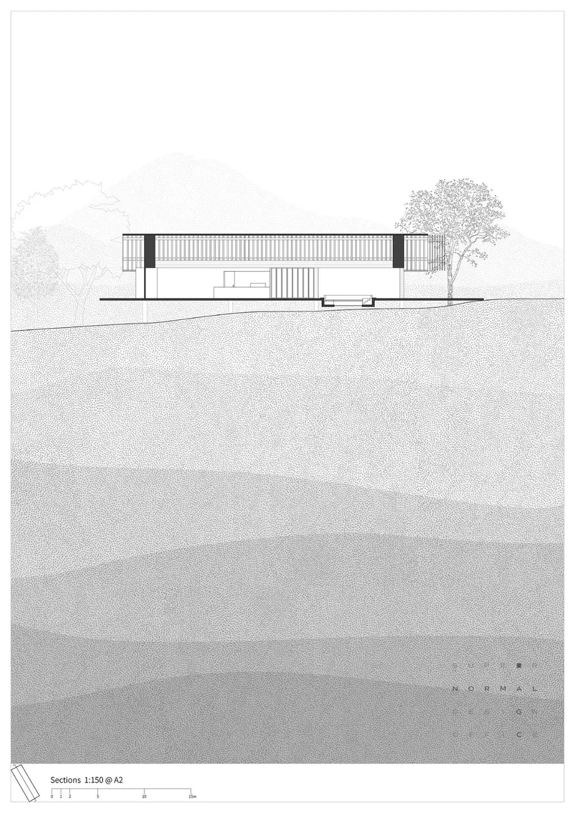 BIM Architecture | Emeishan Gaoqiao Town/Super Ordinary Space Design