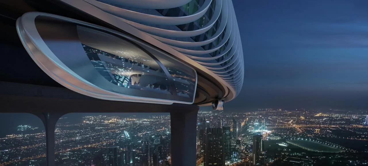 BIM Architecture | Urban Center Circle: Around the World's tallest skyscraper/ZNera Space