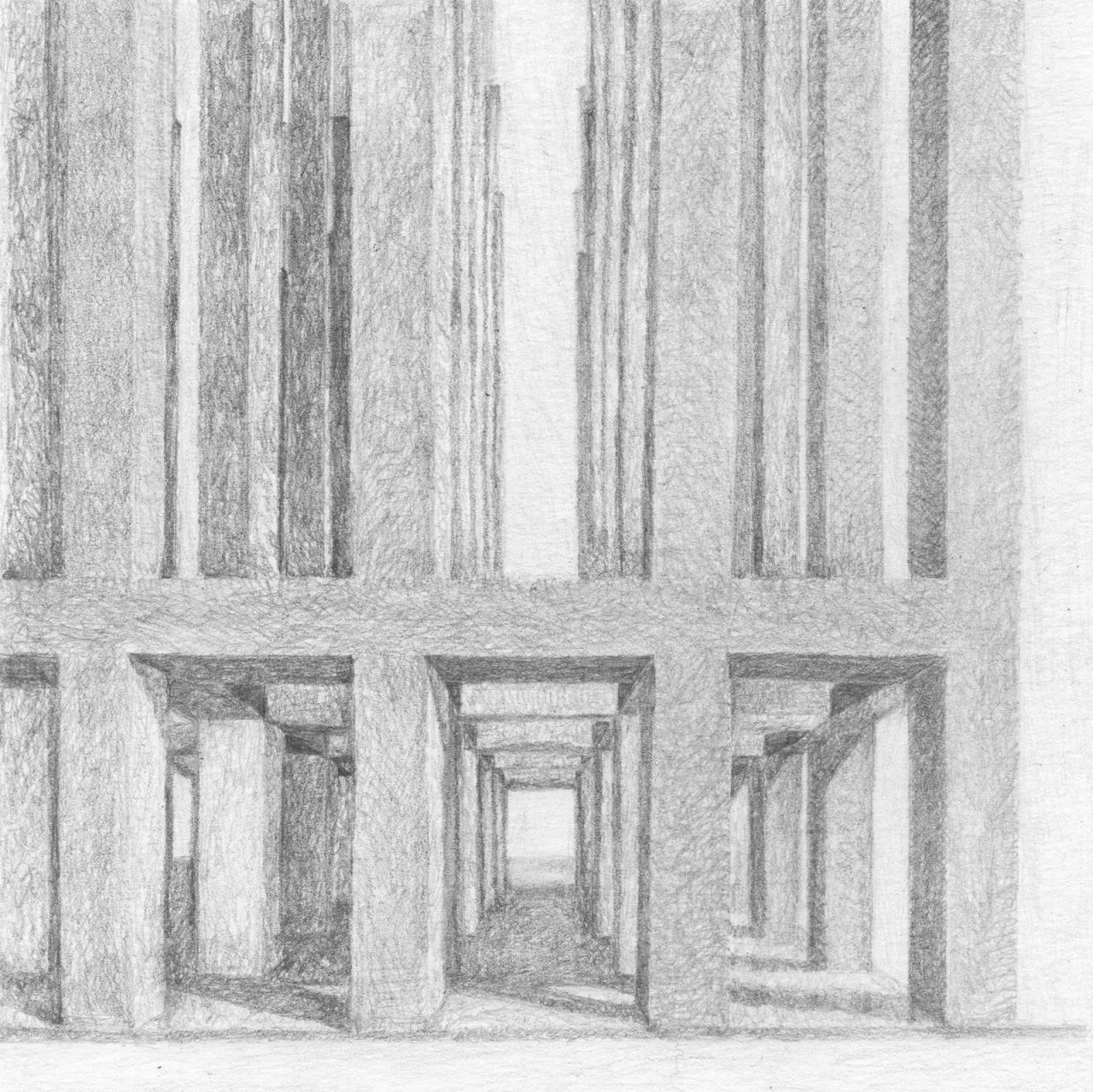 BIM Architecture | Only Structure, Unnamed Works/Pezo von Ellrichshausen Illustration