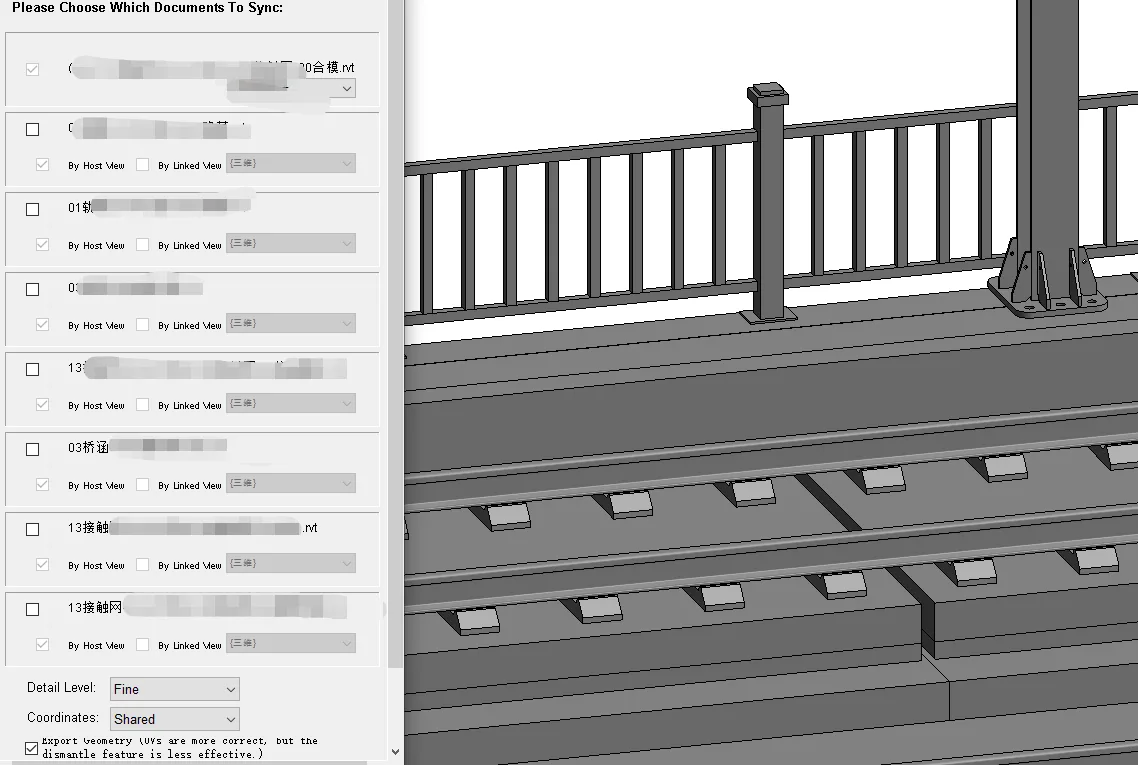 Synchronizing Revit links causing large models and freezing