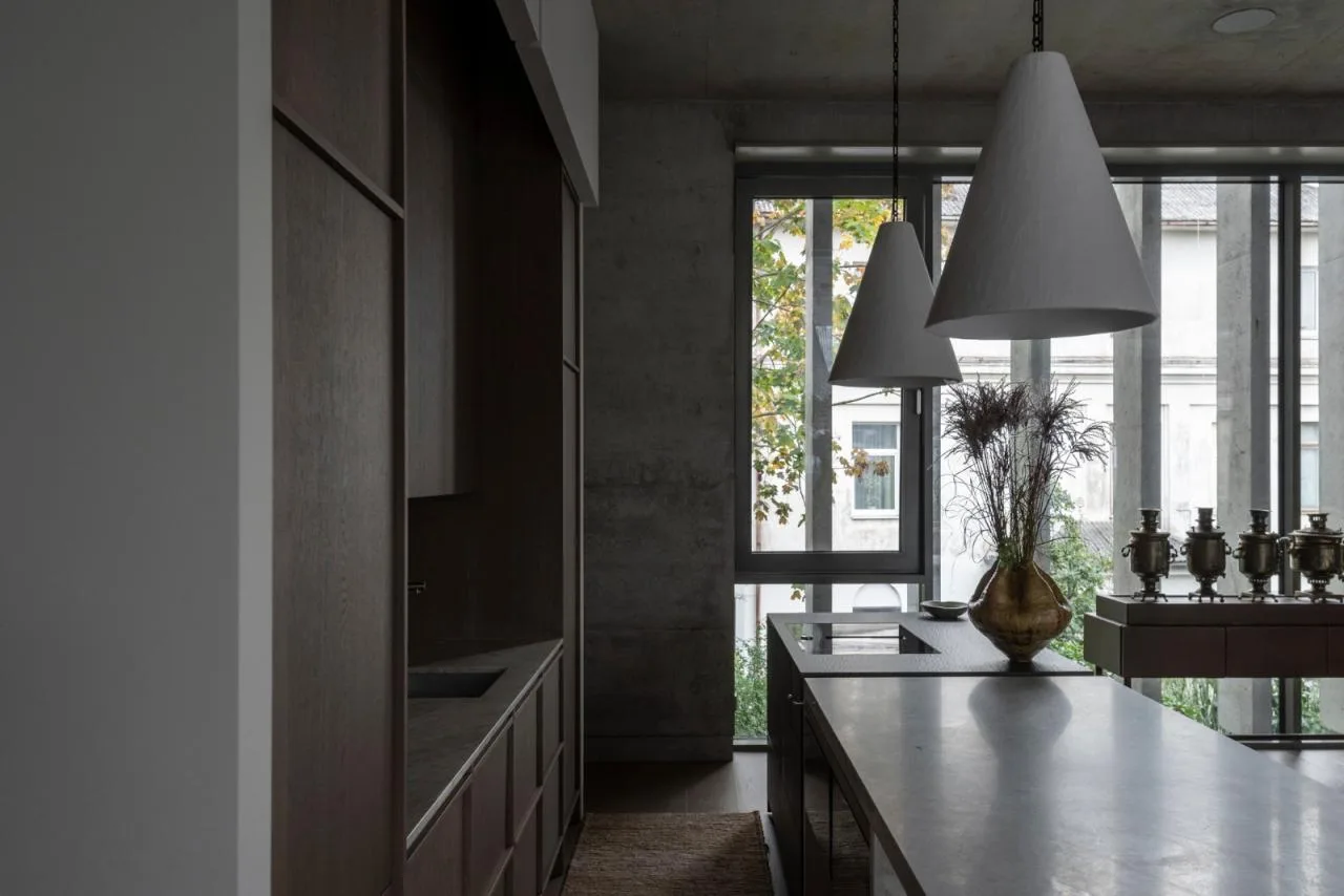 BIM Architecture | Modernist Concrete Housing, Kaunas House/Architectural Bureau G. Natkevicius&  Partners