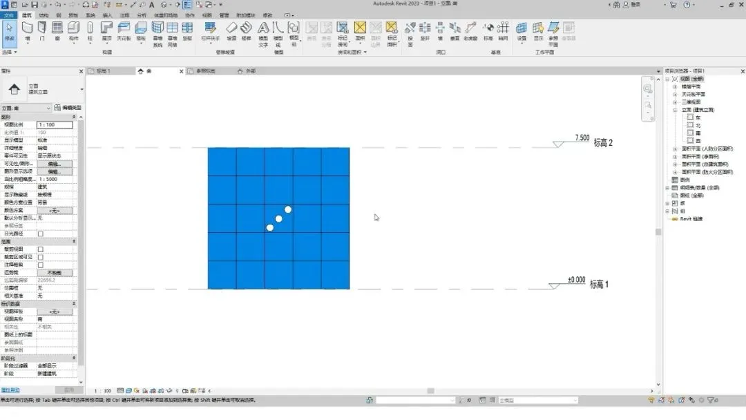 BIM skills | How to draw and replace irregular curtain wall panels in Revit? It can be done in two steps!