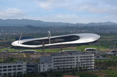 BIM Architecture: Designing the World's Largest Earth-Covered Complex – The 'Disappearing Stadium' by MAD Ma Yansong-BIM WORLD