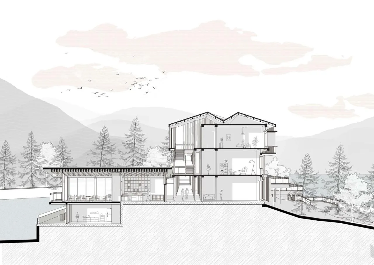 BIM Architecture | Mingyue Lake Shajin Primary School Renovation/Chongqing Yueji Architectural Design Firm