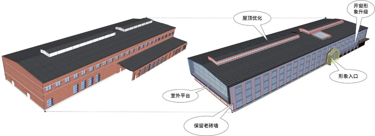 BIM Architecture | Protection and Utilization of Industrial Heritage: Baodi Hefei Iron and Steel Plant Renovation Project/UA You'an Design