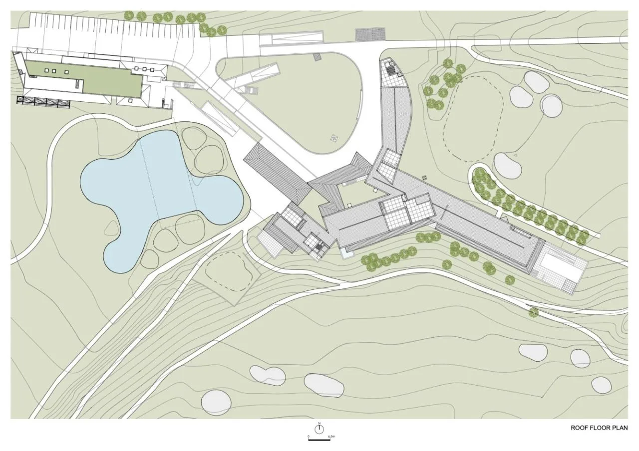 BIM Architecture | Taifeng Golf Club Jiaqing Hall/Á lvaro Siza Vieira+Carlos Castanheira