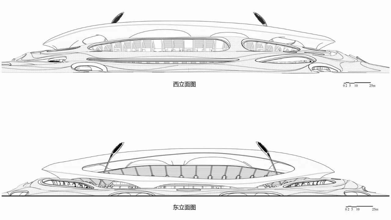 BIM Architecture | Design of the World's Largest Earthly Covered Building Complex: 'Disappearing Stadium'/MAD Ma Yansong