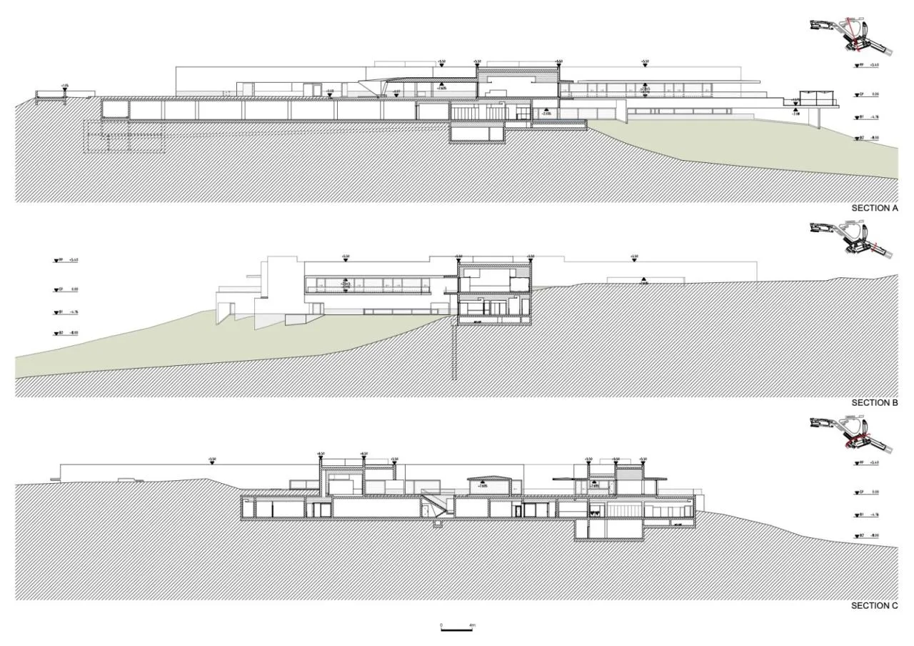 BIM Architecture | Taifeng Golf Club Jiaqing Hall/Á lvaro Siza Vieira+Carlos Castanheira