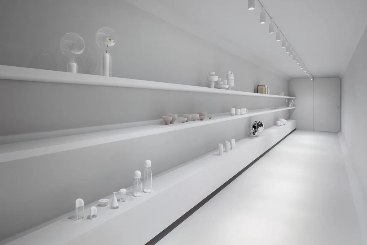 BIM Architecture | Japan Nagano Minimalist Hotel Culvert, Prefabricated Concrete Tunnel/Nendo
