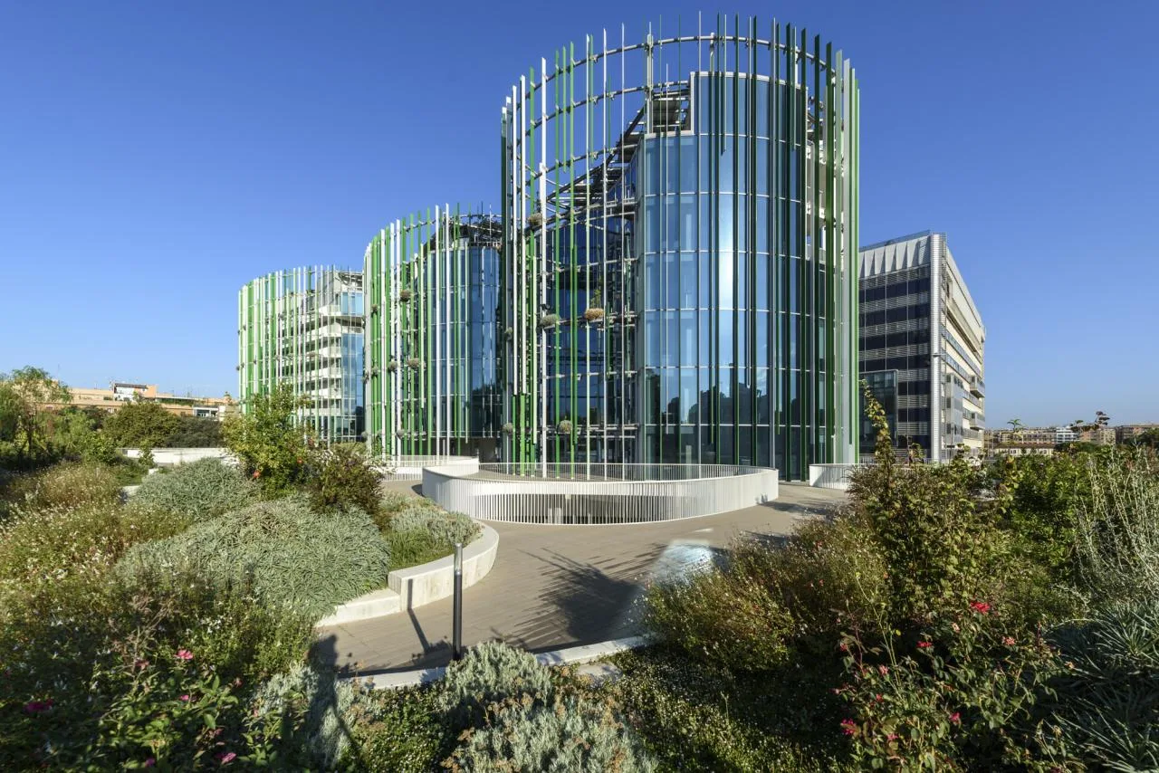 BIM Architecture | Industrial Zone Transforms into Green Campus: New Headquarters of Rome Third University/MCA Architecture Firm