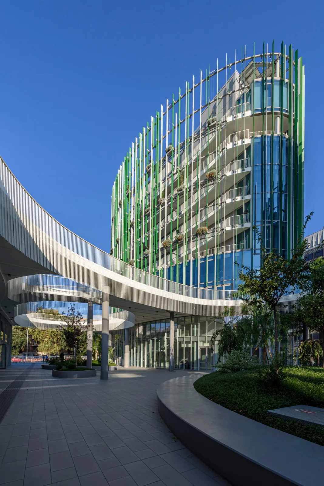 BIM Architecture | Industrial Zone Transforms into Green Campus: New Headquarters of Rome Third University/MCA Architecture Firm