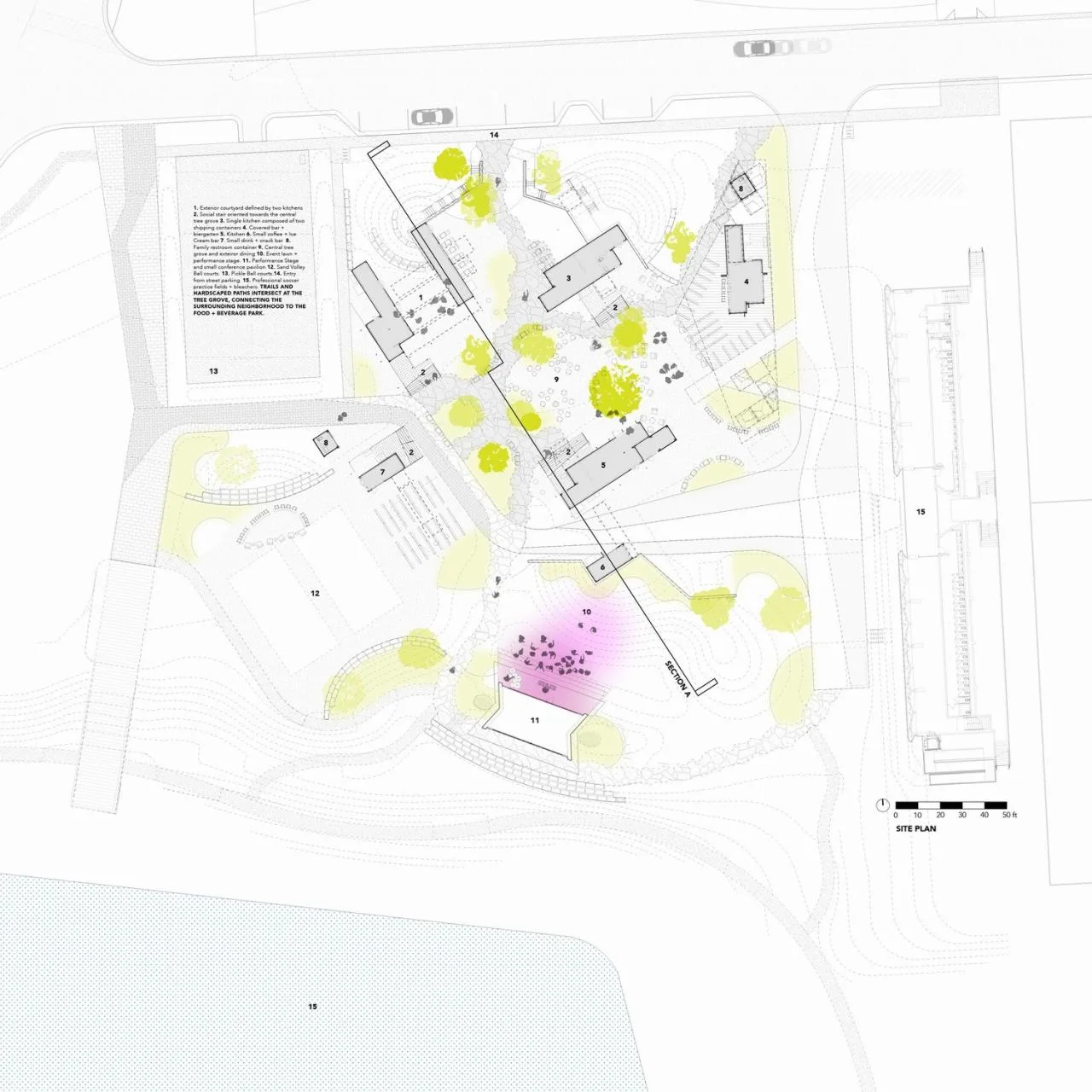 BIM Architecture | Palmer Pond Leisure Center The Pitch/Mark Odom Studio
