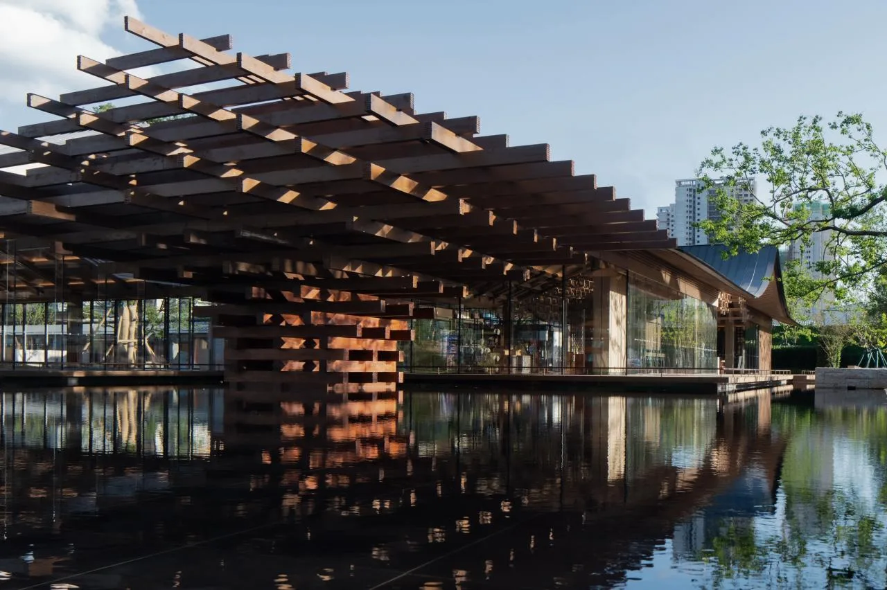 BIM Architecture | Kunming Caohai Wenxing Building Park Project/XAA Architecture Firm Zhan Tao Studio