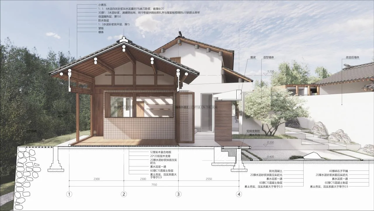 BIM Architecture | Construction: Based on Reality - Hidden Mountain in the Village/Collaborative Construction Society