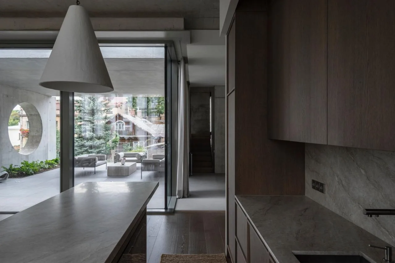BIM Architecture | Modernist Concrete Housing, Kaunas House/Architectural Bureau G. Natkevicius&  Partners