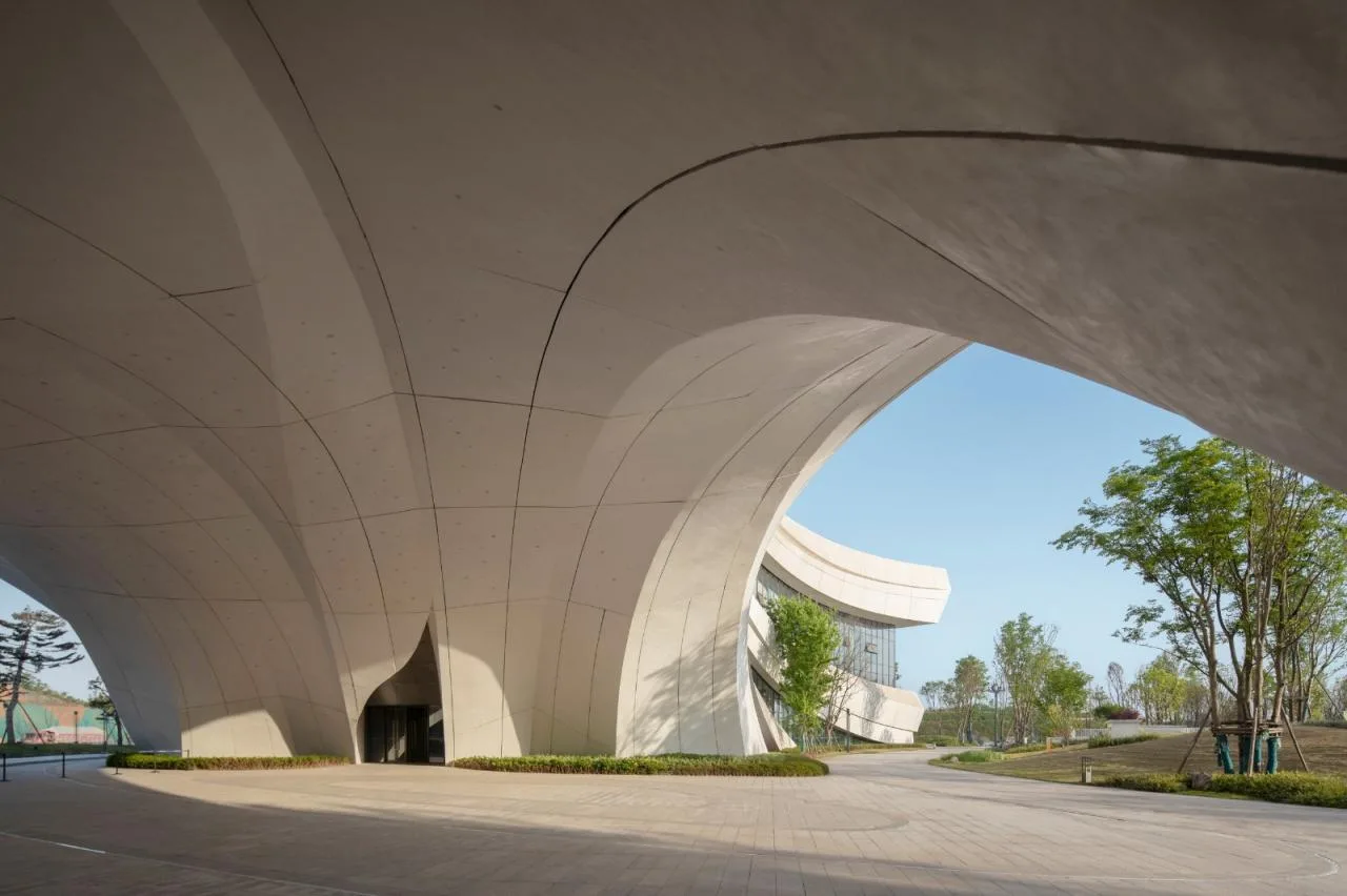 BIM Architecture | Integrating Architecture with Nature: Meishan East New City Three Centers and One Base/Mainland Architectural Design