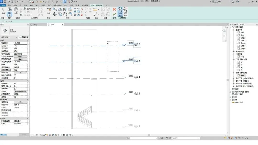 How does Revit automatically generate multi story stairs using BIM techniques? Get it done in one step!