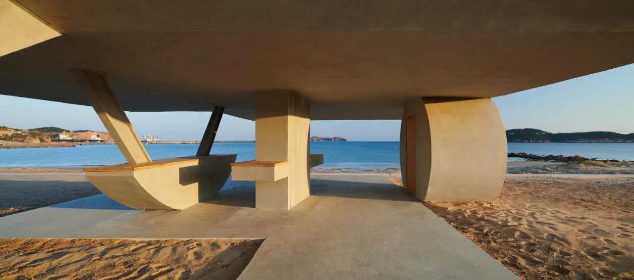 BIM Architecture | Seaside Floating Pavilion/Trace · Architectural Firm (TAO)