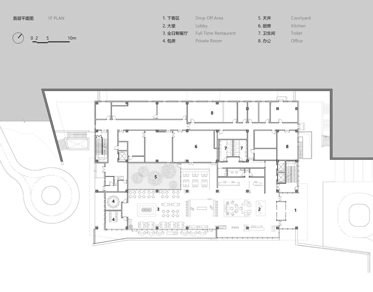 BIM Architecture | Return to Xiyaxi Manor Hotel Comprehensive Reception Center/Jian Shi (Beijing) Design Consulting Co., Ltd