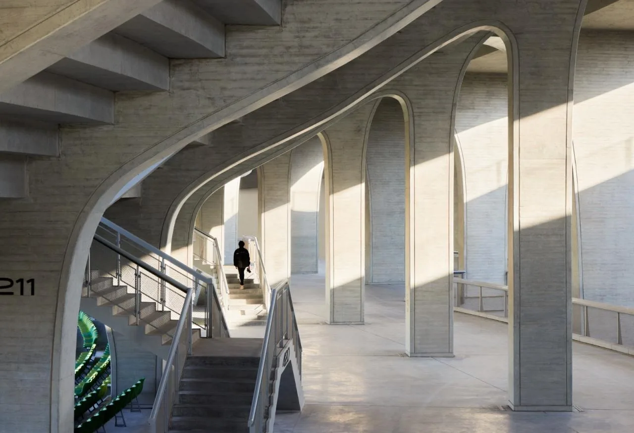 BIM Architecture | Design of the World's Largest Earthly Covered Building Complex: 'Disappearing Stadium'/MAD Ma Yansong