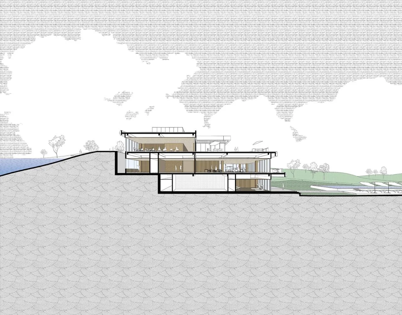 BIM Architecture | Return to Xiyaxi Manor Hotel Comprehensive Reception Center/Jian Shi (Beijing) Design Consulting Co., Ltd
