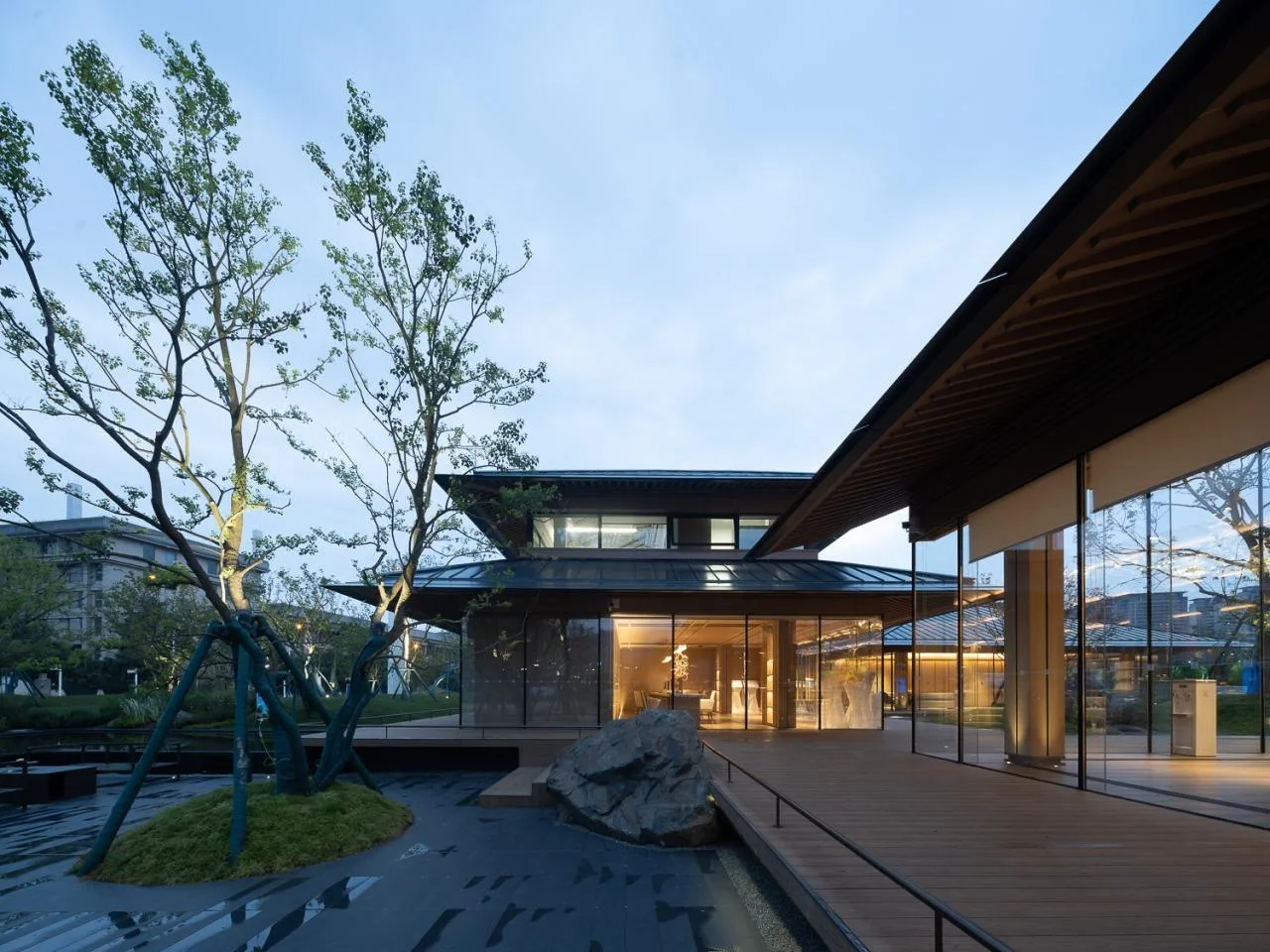 BIM Architecture | Kunming Caohai Wenxing Building Park Project/XAA Architecture Firm Zhan Tao Studio