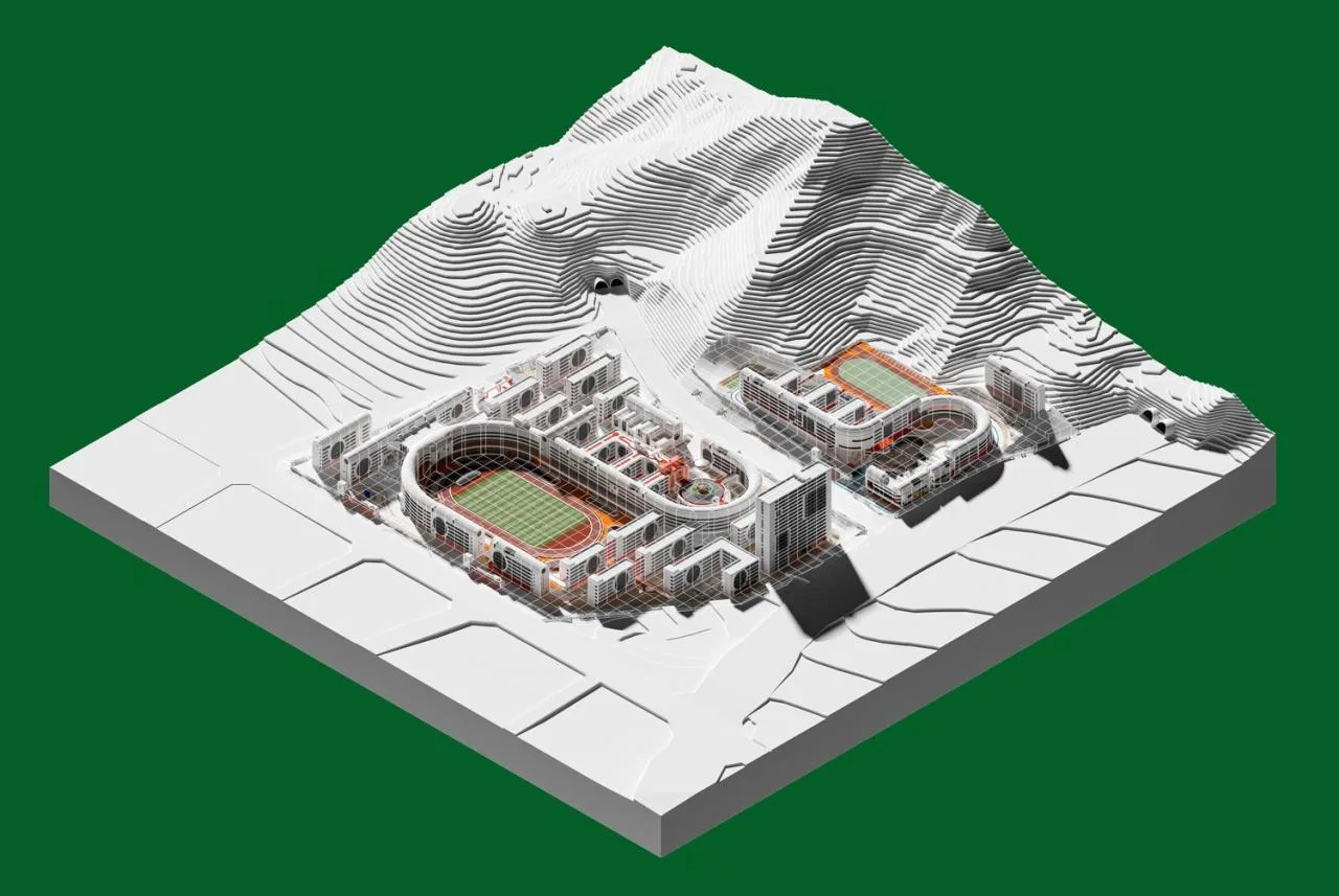 BIM Architecture | Futurist Campus: Western (Chongqing) Science City Future Campus International Competition/Wang Junbao DIKA