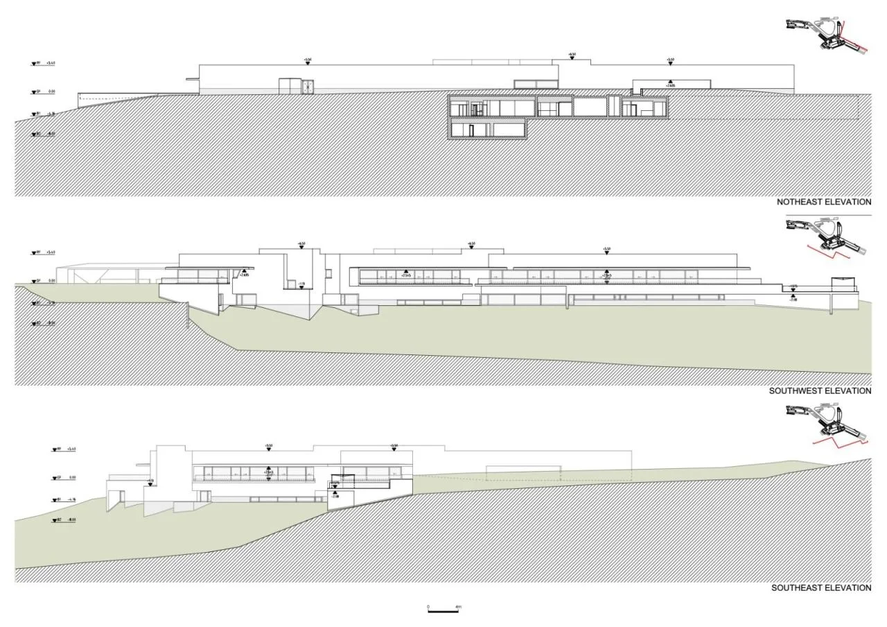 BIM Architecture | Taifeng Golf Club Jiaqing Hall/Á lvaro Siza Vieira+Carlos Castanheira
