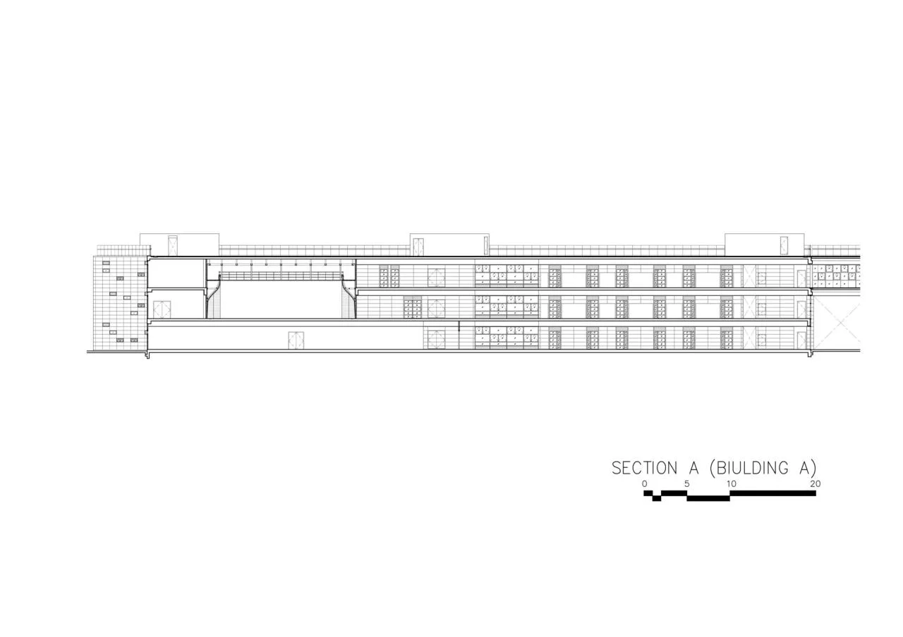 BIM Architecture | Fan shaped Unfolding, SISB/Plan Architect for Thonburi Campus in Thailand
