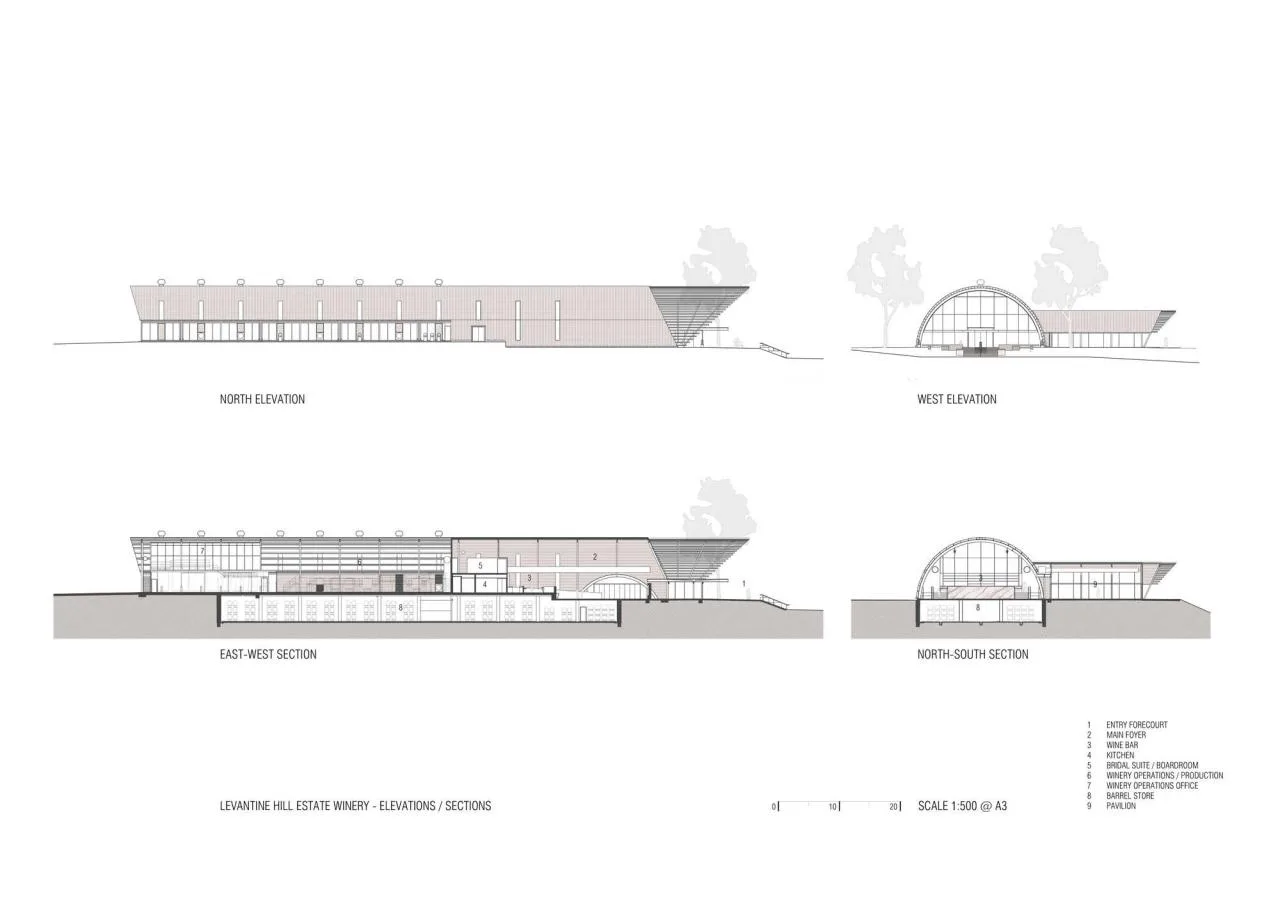 BIM Architecture | Levantine Hill Estate Winery/Fender Katsalidis Architects
