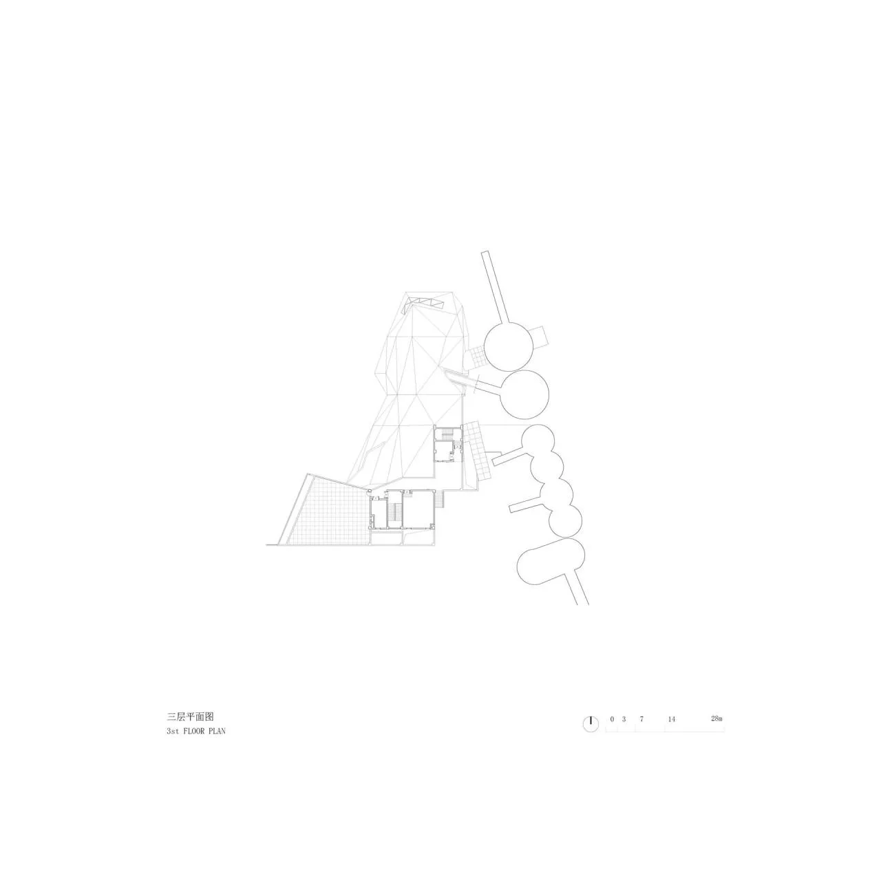 BIM Architecture | Pugongshan Geological (Limestone) Museum/Professor Li Baofeng's Studio at the School of Architecture and Urban Planning, Huazhong University of Science and Technology