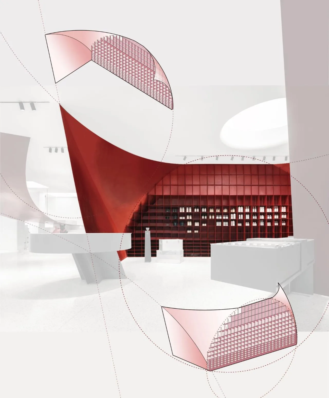 BIM Architecture | AIRMIX Lifestyle Concept Store/SpActrum Spectrum View