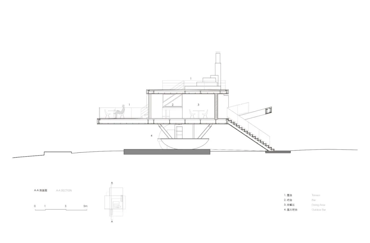 BIM Architecture | Seaside Floating Pavilion/Trace · Architectural Firm (TAO)