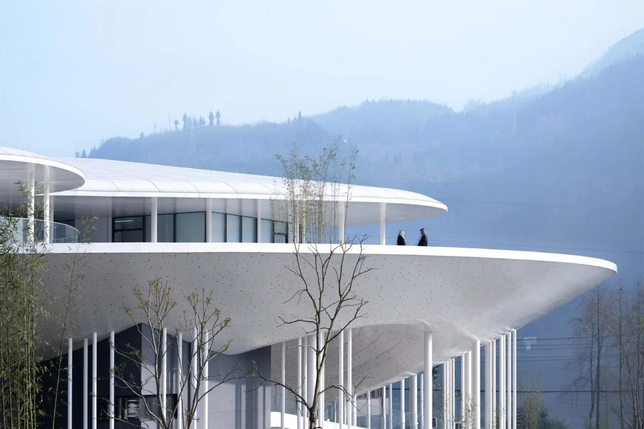 BIM architecture | Horizontal gimbal/small hidden building