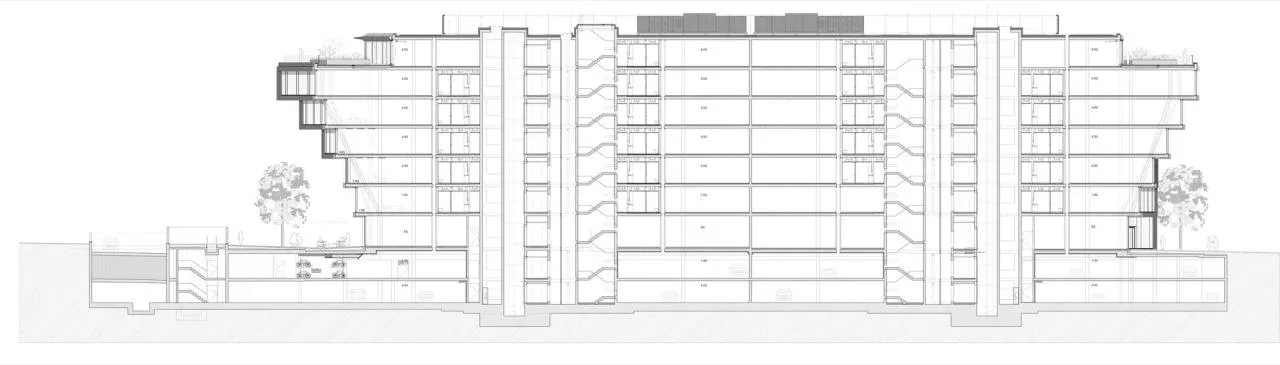 BIM Architecture | Mercator One Office Building/Hadi Teherani Architects