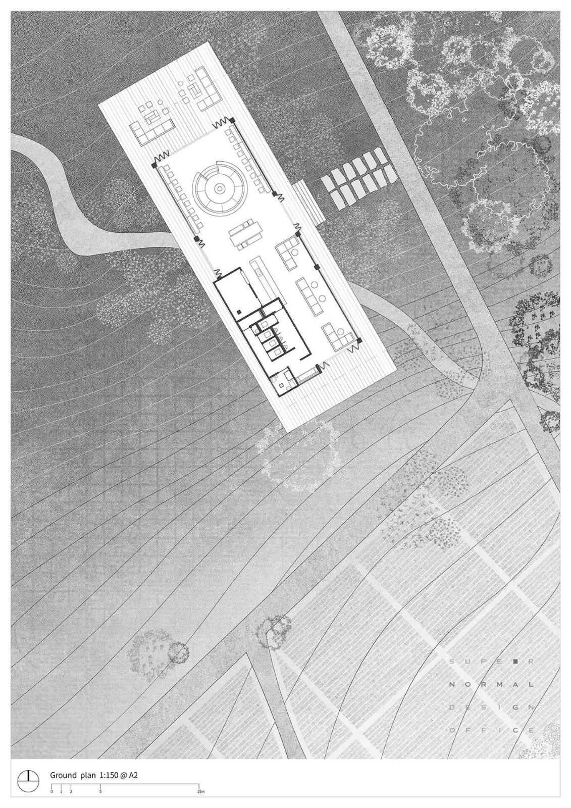 BIM Architecture | Emeishan Gaoqiao Town/Super Ordinary Space Design