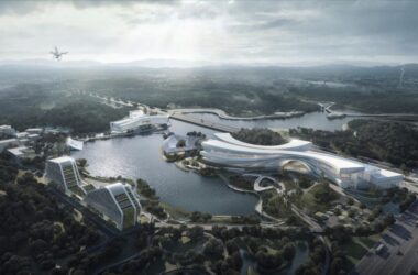 BIM Architecture: Blending Nature and Design at Meishan East New City’s Three Centers and One Base-BIM WORLD