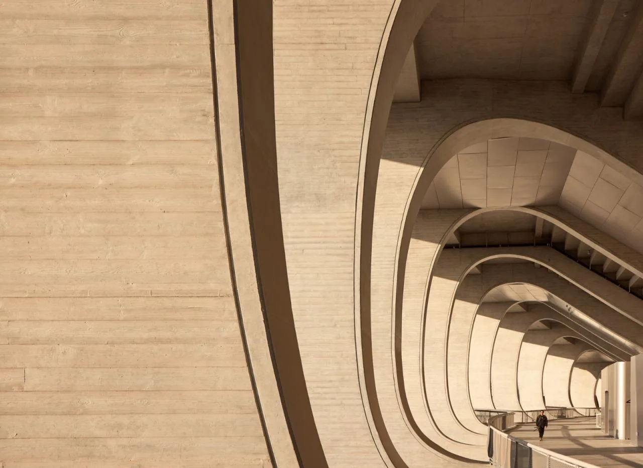 BIM Architecture | Design of the World's Largest Earthly Covered Building Complex: 'Disappearing Stadium'/MAD Ma Yansong