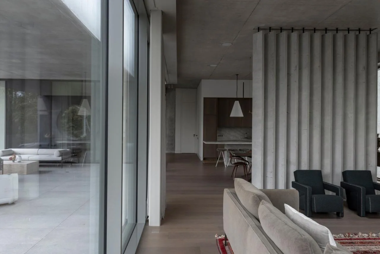 BIM Architecture | Modernist Concrete Housing, Kaunas House/Architectural Bureau G. Natkevicius&  Partners