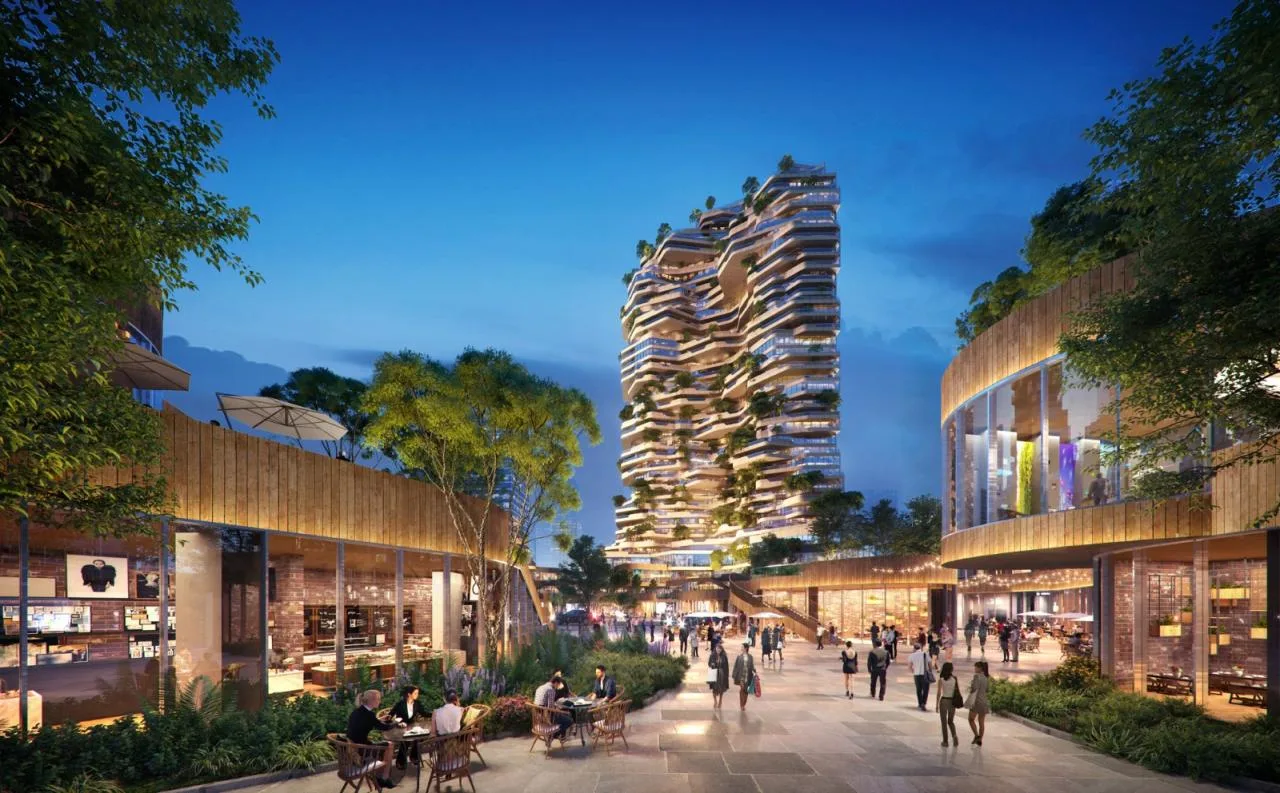 BIM architecture | High altitude canyon: Nanjing Oasis Building/MVRDV wins bid