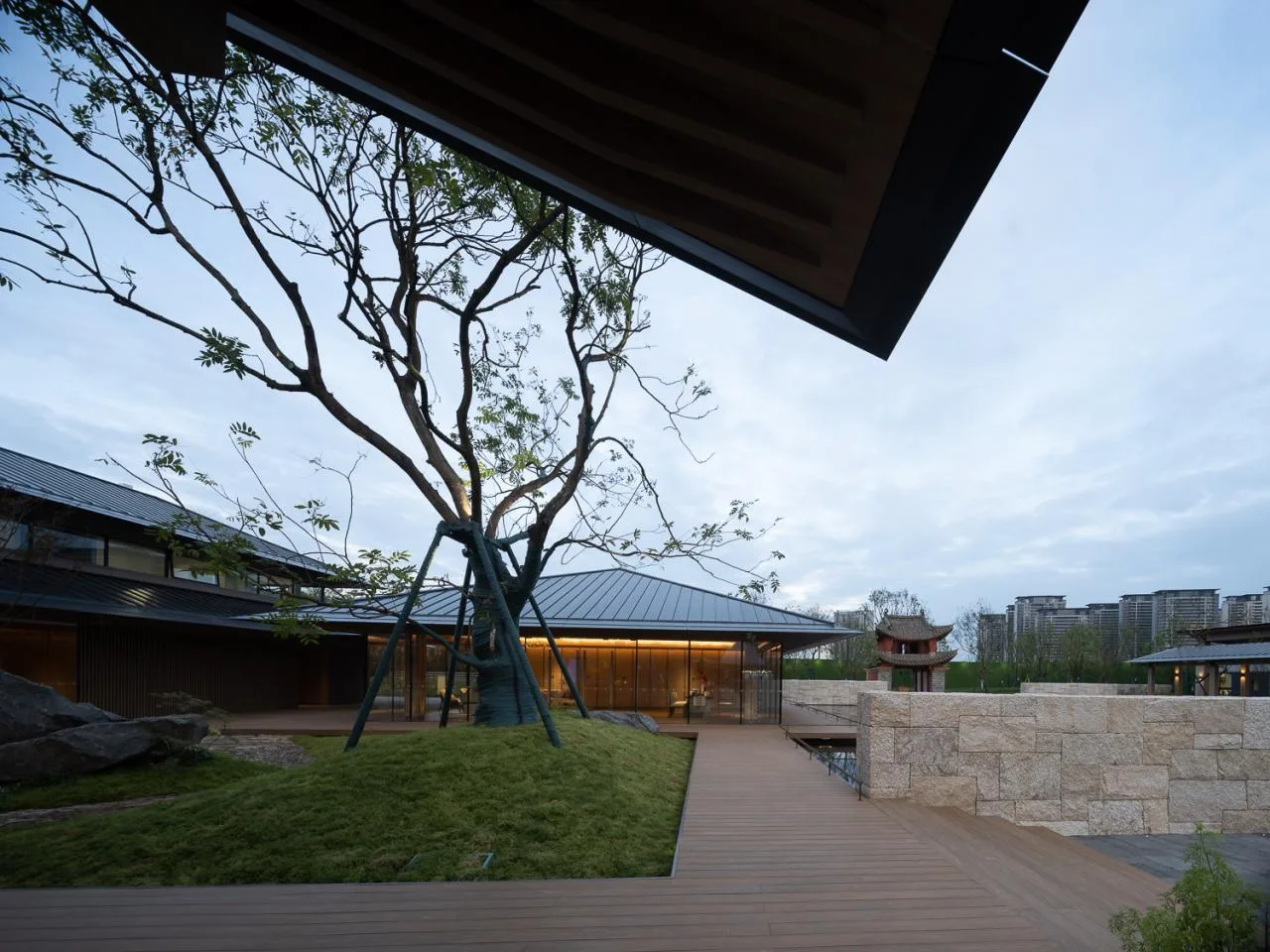 BIM Architecture | Kunming Caohai Wenxing Building Park Project/XAA Architecture Firm Zhan Tao Studio