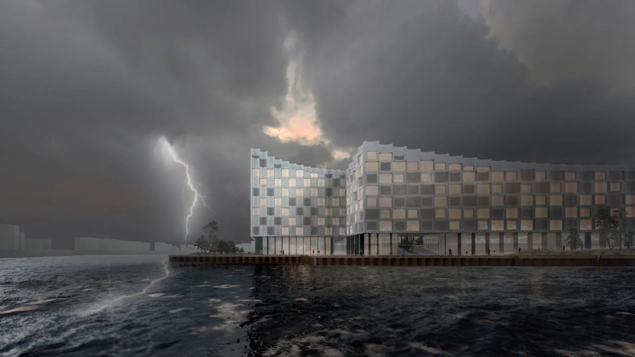 BIM Architecture | New Education Park Design on Esbjer Island, Denmark/BIG
