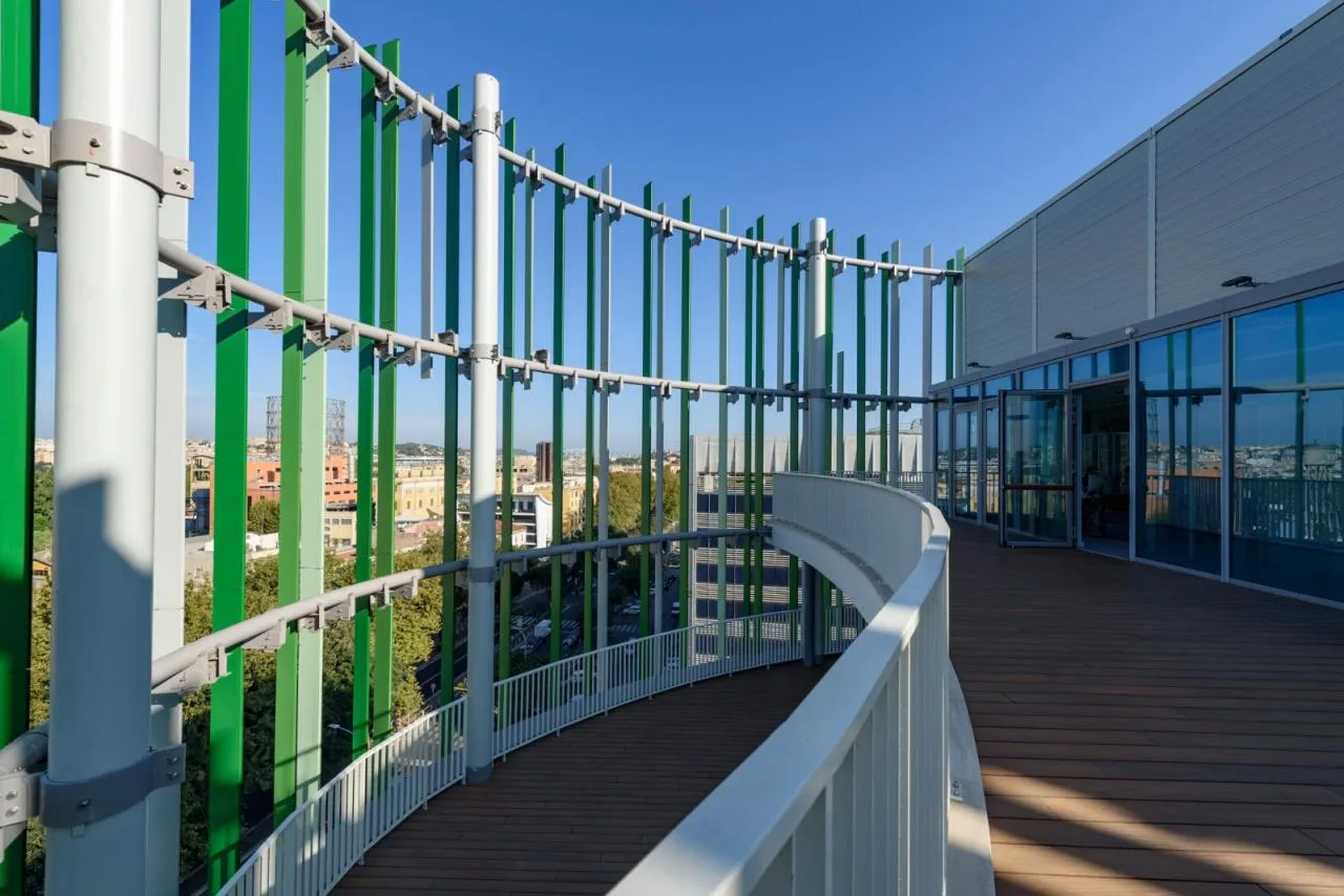 BIM Architecture | Industrial Zone Transforms into Green Campus: New Headquarters of Rome Third University/MCA Architecture Firm