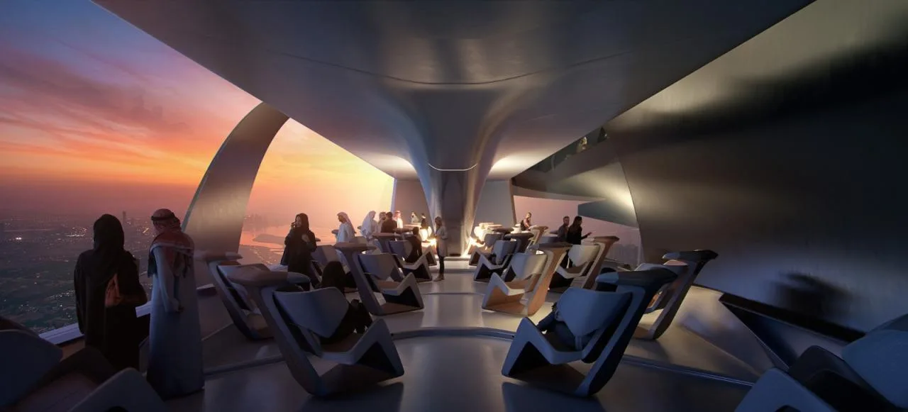 BIM Architecture | Urban Center Circle: Around the World's tallest skyscraper/ZNera Space
