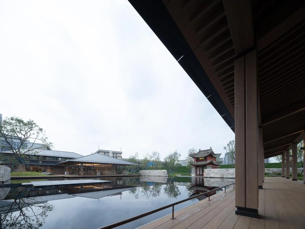 BIM Architecture | Kunming Caohai Wenxing Building Park Project/XAA Architecture Firm Zhan Tao Studio