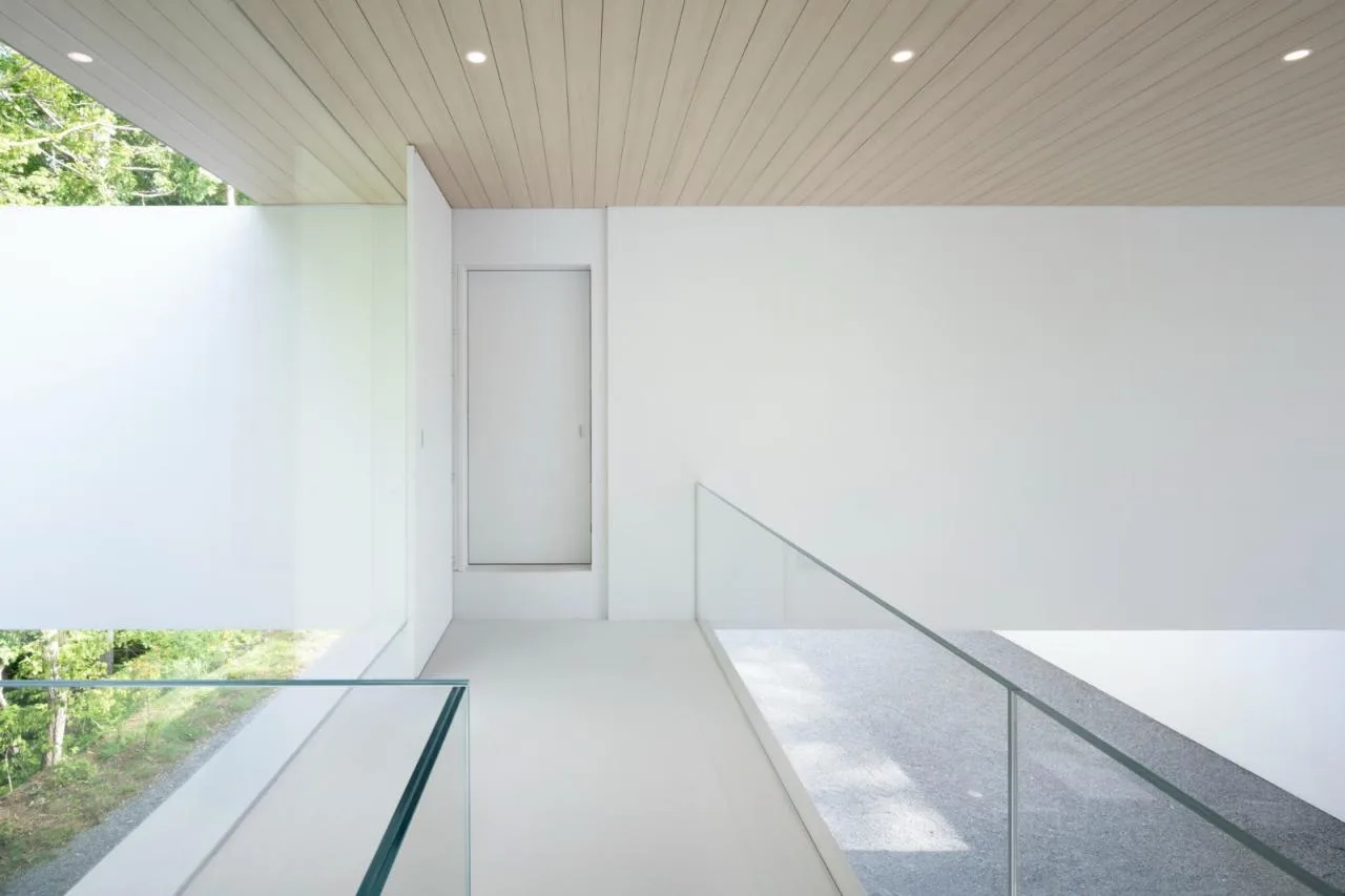 BIM Architecture | Japan Nagano Minimalist Hotel Culvert, Prefabricated Concrete Tunnel/Nendo