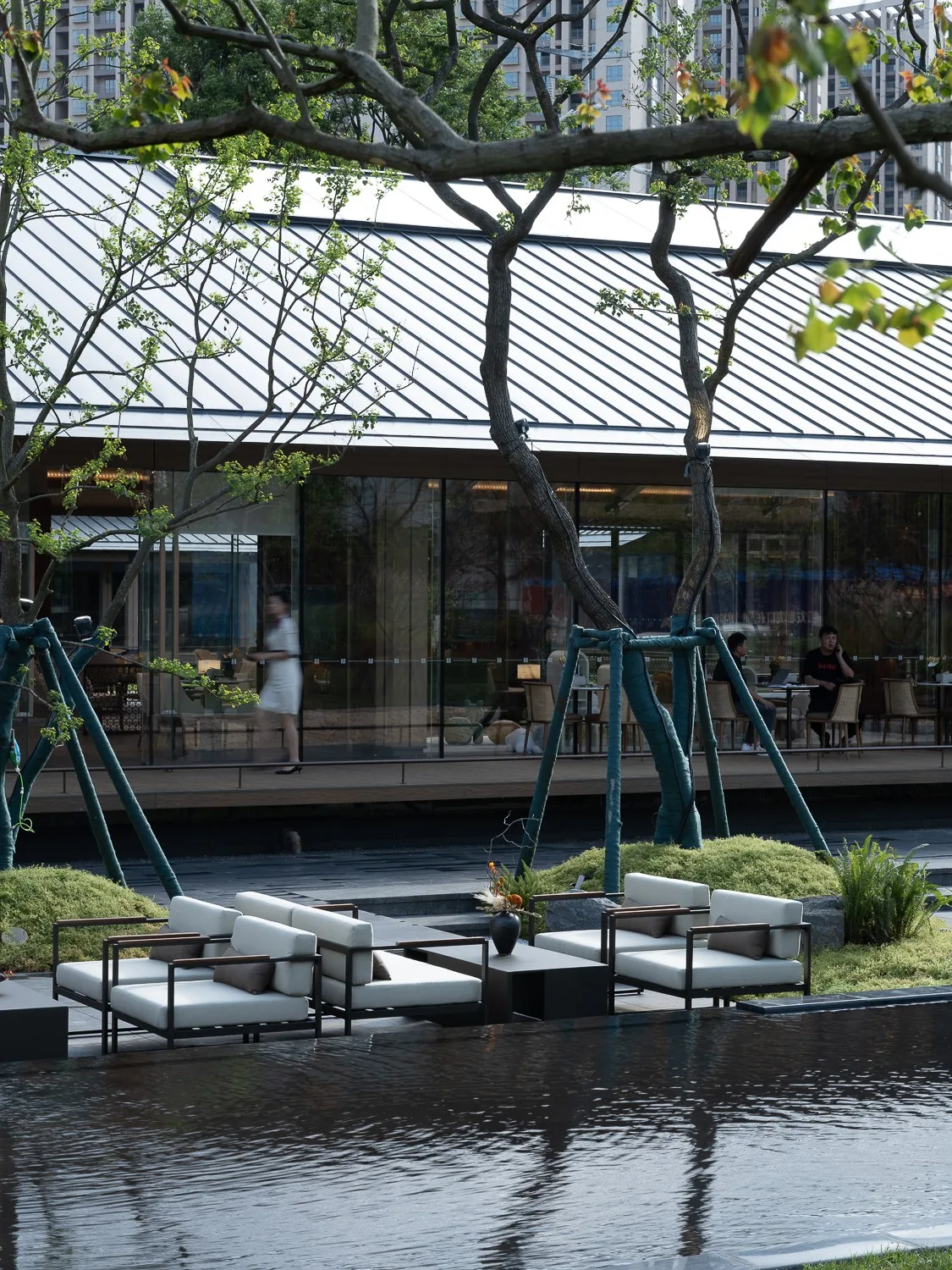 BIM Architecture | Kunming Caohai Wenxing Building Park Project/XAA Architecture Firm Zhan Tao Studio